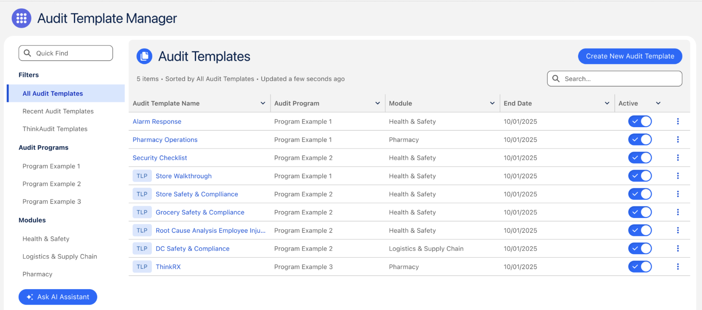 Store Security Audit Template preview 1